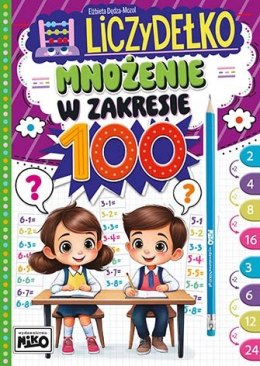 Mnożenie w zakresie 100. Liczydełko