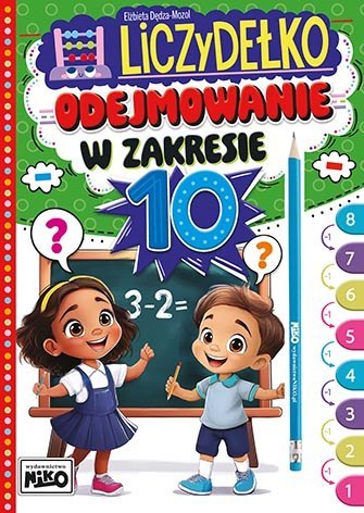 Odejmowanie w zakresie 10. Liczydełko