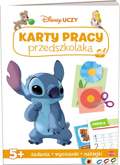 Disney uczy Karty pracy przedszkolaka 5-latki classic UKP-9302