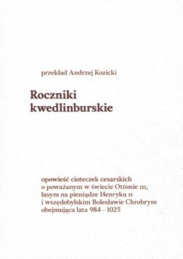 Roczniki kwedlinburskie z lat 984-1025