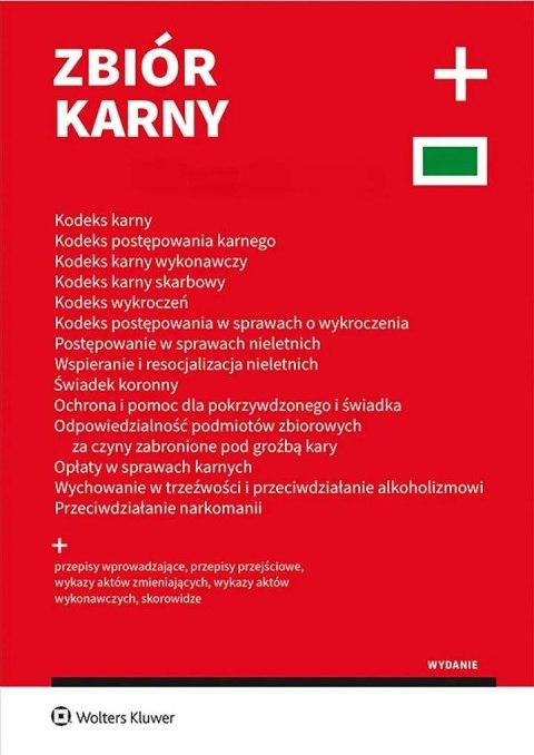 Ziór karny PLUS. Kodeks kary Kodeks postępowania karnego wyd. 2025