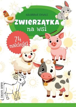 Zwierzątka na wsi. Kolorowe chwile