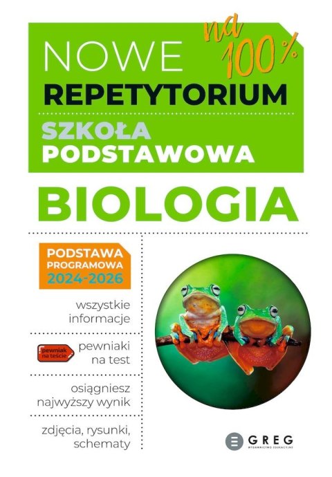 Biologia. Nowe Repetytorium. Szkoła podstawowa 2024-2026