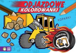 Koparki. Odjazdowe kolorowanki