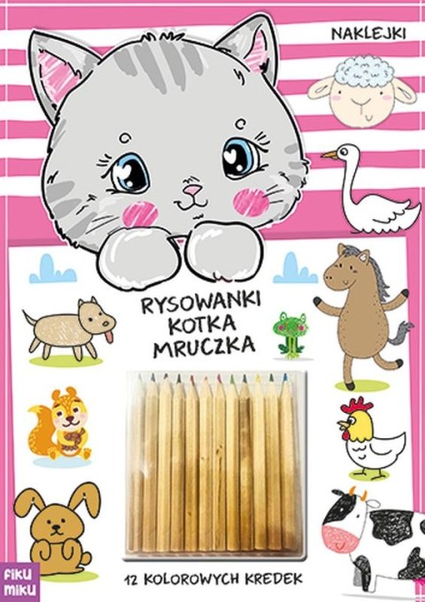Rysowanki kotka Mruczka Rysowanki kotka Mruczka