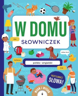 W domu. Słowniczek polsko-angielski. Książka z wysuwankami