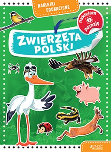 Zwierzęta polski naklejki edukacyjne Zwierzęta polski naklejki edukacyjne