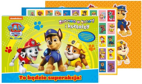 Co za akcja!. Psi Patrol. Zabawa w kolory i kształty