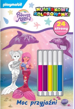Moc przyjaźni. Princess Magic. Numerkowe kolorowanki