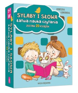 Pakiet Sylaby i słowa. Łatwa nauka czytania