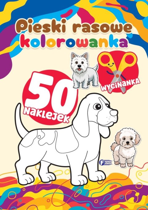 Pieski rasowe. Kolorowanka Pieski rasowe. Kolorowanka