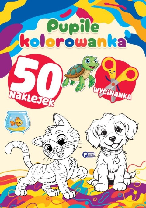 Pupile. Kolorowanka Pupile. Kolorowanka