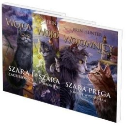Pakiet Wojownicy. Szara pręga. Zagubiony wojownik / Schronienie wojownika / Powrót wojownika Tom 1-3