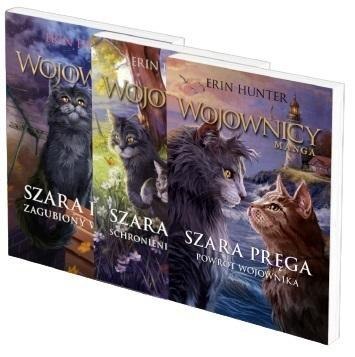 Pakiet Wojownicy. Szara pręga. Zagubiony wojownik / Schronienie wojownika / Powrót wojownika Tom 1-3