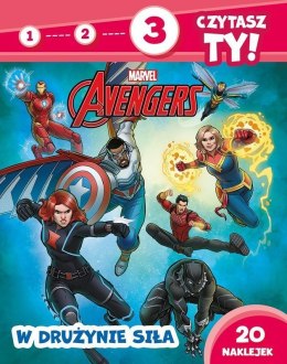 W drużynie siła. Marvel Avengers. Poziom 3. 1, 2, 3, czytasz ty!
