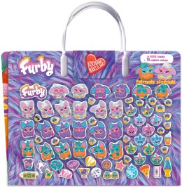 Futrzaste słodziaki. Furby. Kocham naklejać