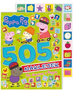 Na dworze z Peppą. Świnka Peppa. 505 naklejek