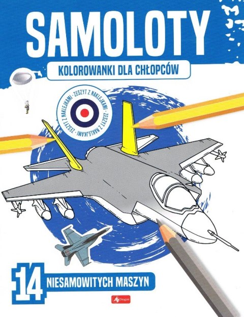 Samoloty. Kolorowanki dla chłopców Samoloty. Kolorowanki dla chłopców