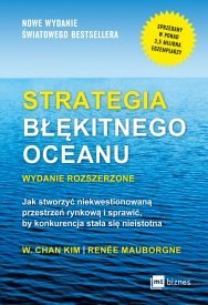 Strategia błękitnego oceanu jak stworzyć niekwestionowaną przestrzeń rynkową i sprawić by konkurencja stała się nieistotna Strategia błękitnego oceanu jak stworzyć niekwestionowaną przestrzeń rynkową i sprawić by konkurencja stała się nieistotna