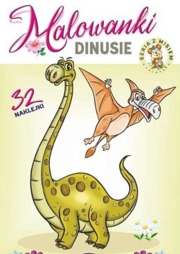 Dinusie. Malowanki