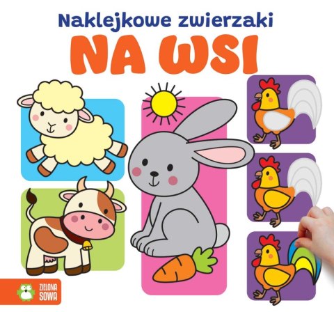 Na wsi. Naklejkowe zwierzaki Na wsi. Naklejkowe zwierzaki