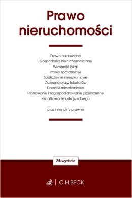 Prawo nieruchomości oraz inne akty prawne wyd. 24