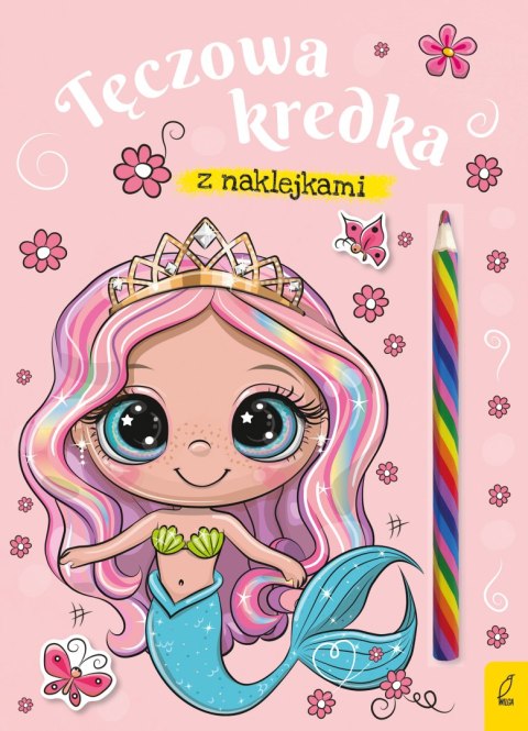 Syrenka. Tęczowa kredka Syrenka. Tęczowa kredka