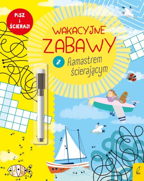 Wakacyjne zabawy z flamastrem ścierającym Wakacyjne zabawy z flamastrem ścierającym
