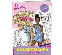 Barbie Kolorowanka według kodu KKO-1101