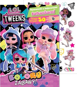 Kolory zabawy. L.O.L. Surprise! Rysowanki z bajecznymi tatuażami