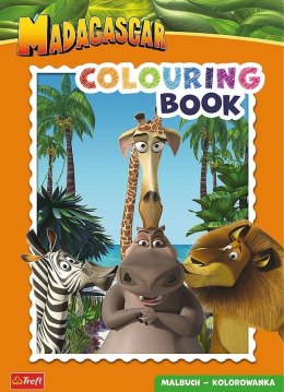 Madagaskar. Kolorowanka. Malbuch. Colouring book. Madagascar