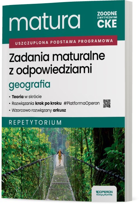 Matura 2026 Geografia Zadania maturalne z odpowiedziami Repetytorium Matura 2026 Geografia Zadania maturalne z odpowiedziami Repetytorium