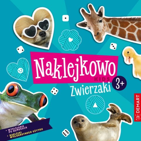 Naklejkowo Kids. Zwierzaki 3+ Naklejkowo Kids. Zwierzaki 3+