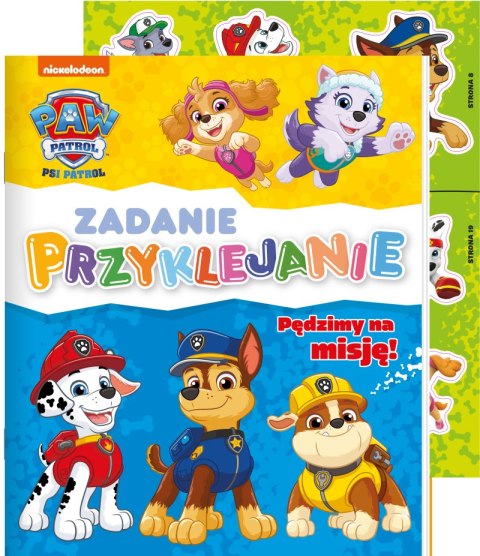Pędzimy na misję! Psi Patrol. Zadanie Przyklejanie