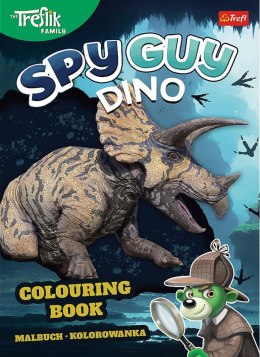 Spy Guy. Kolorowanka. Malbuch. Colouring book. Spy Guy.