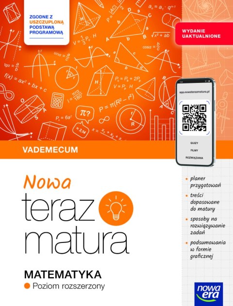 Teraz matura 2025/2026 Matematyka Vademecum zakres rozszerzony Teraz matura 2025/2026 Matematyka Vademecum zakres rozszerzony