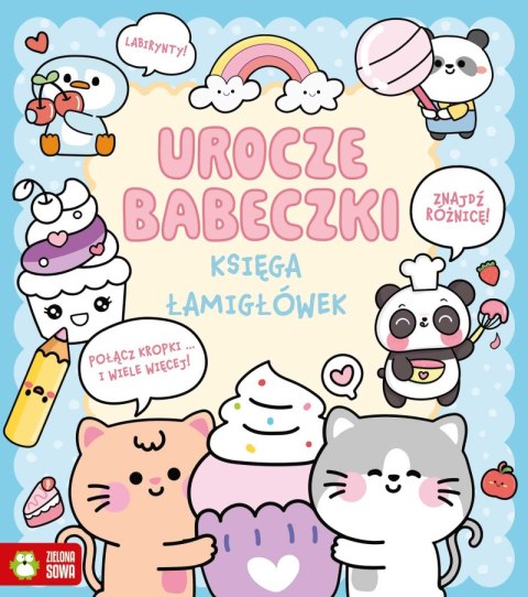 Urocze babeczki. Księga łamigłówek