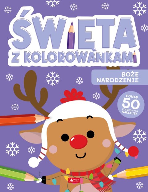 Boże Narodzenie. Święta z kolorowankami
