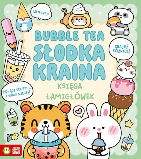 Bubble tea. Słodka kraina. Księga łamigłówek
