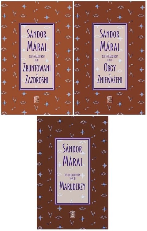Pakiet Dzieło Garrenów. Tom 1-3: Zbuntowani. Zazdrośni / Obcy. Znieważeni / Maruderzy Pakiet Dzieło Garrenów. Tom 1-3: Zbuntowani. Zazdrośni / Obcy. Znieważeni / Maruderzy