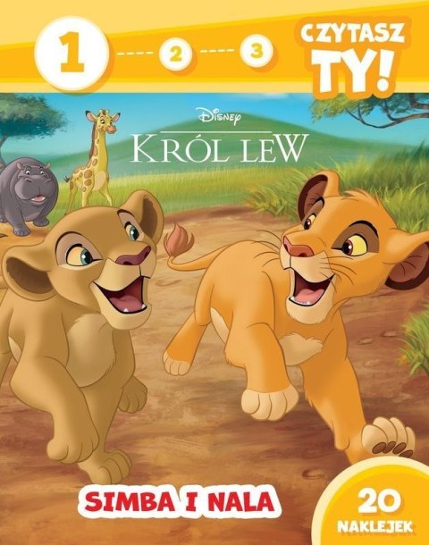 Simba i Nala. Król Lew. Poziom 1. 1, 2, 3, czytasz ty! Simba i Nala. Król Lew. Poziom 1. 1, 2, 3, czytasz ty!