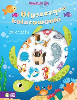 Zwierzęta. Błyszczące kolorowanki