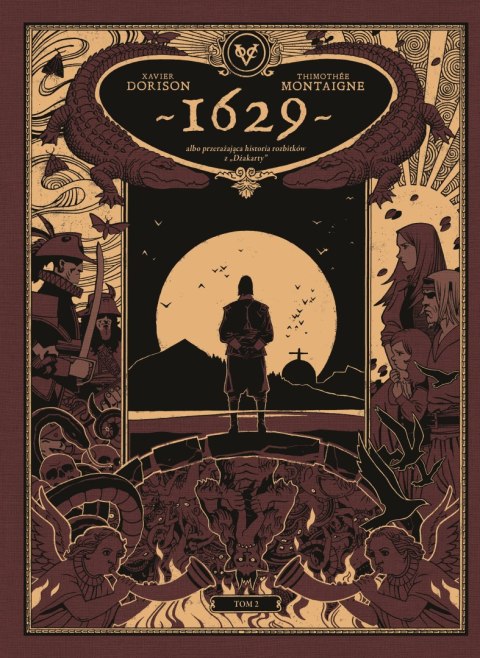 1629 albo przerażająca historia rozbitków z „Dżakarty". Tom 2. Czerwona wyspa. 1629