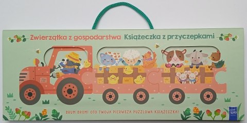 Książeczka z przyczepkami. Zwierzątka z gospodarstwa