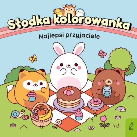 Najlepsi przyjaciele. Słodka kolorowanka