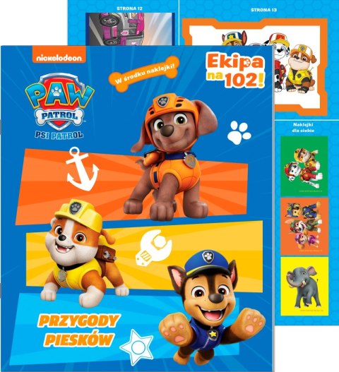 Przygody piesków. Psi Patrol. Ekipa na 102