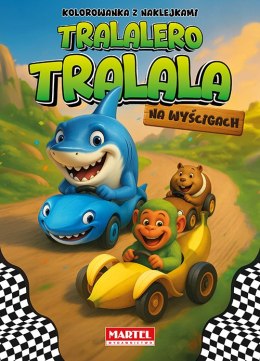 Tralalero Tralala na wyścigach + naklejki