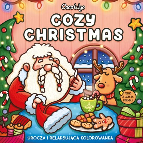 Cozy Christmas. Urocza i relaksująca kolorowanka