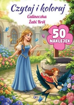 Calineczka / Żabi Król. Czytaj i koloruj