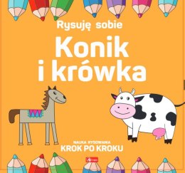 Konik i krówka. Rysuj sobie